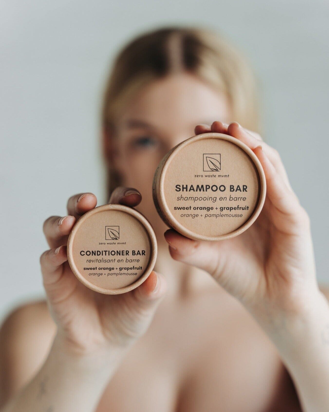 Conditioner Bar | Sweet Orange + Grapefruit conditioner bar Zero Waste MVMT