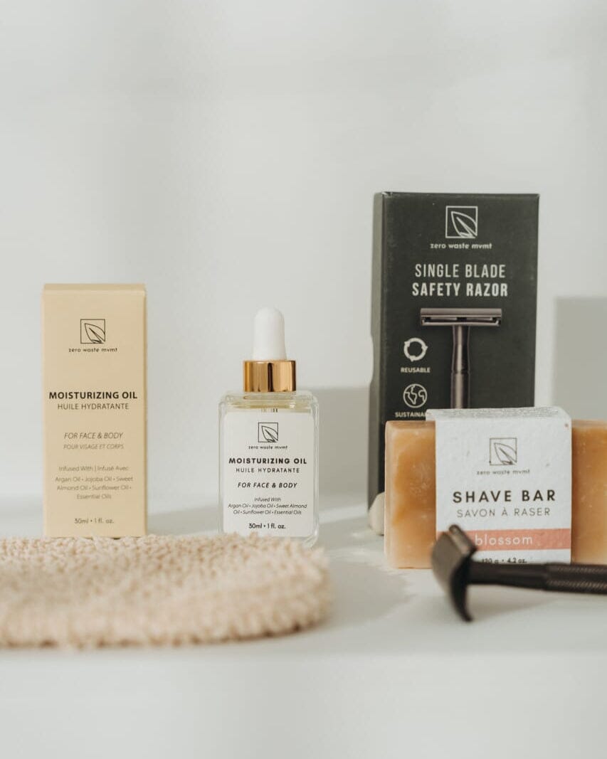 Shaving Bundle Safety Razor Zero Waste MVMT