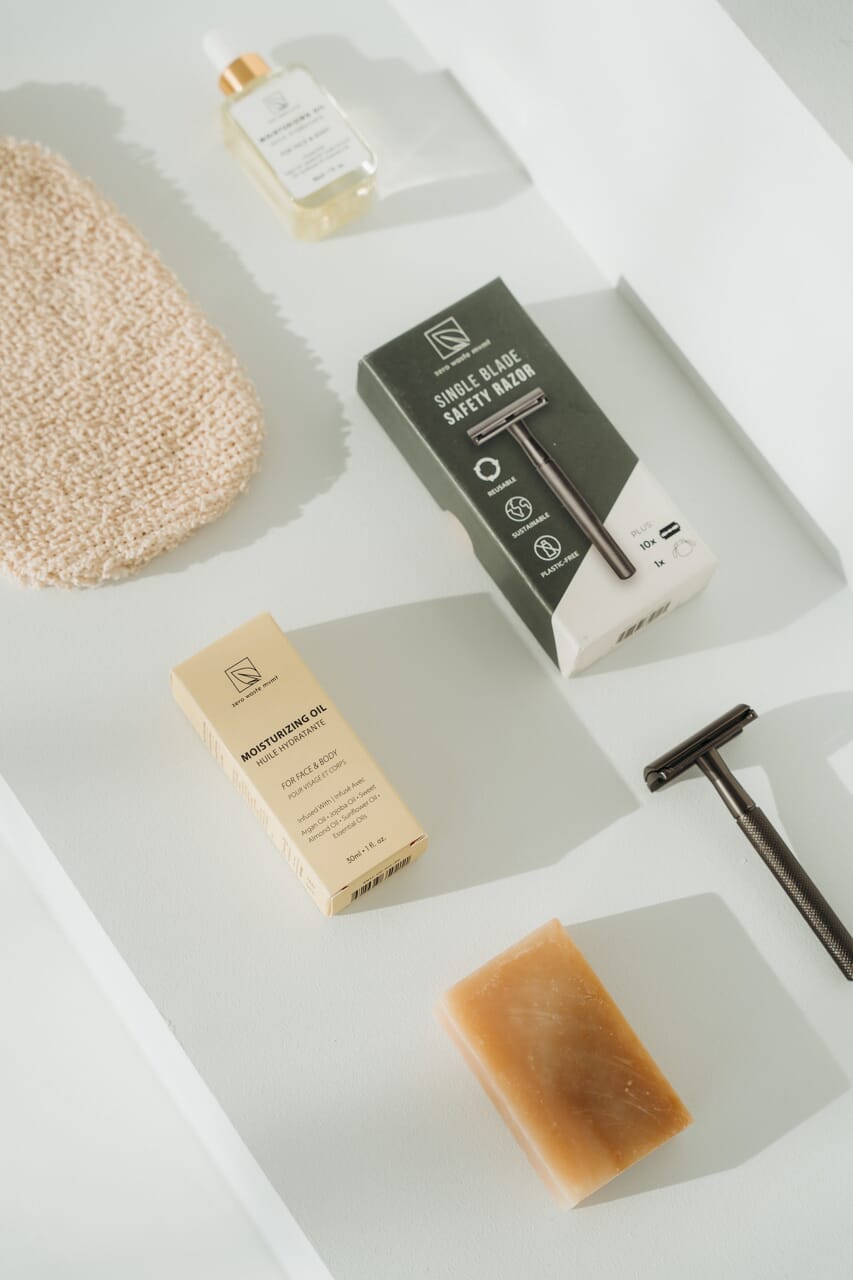 Shaving Bundle Safety Razor Zero Waste MVMT