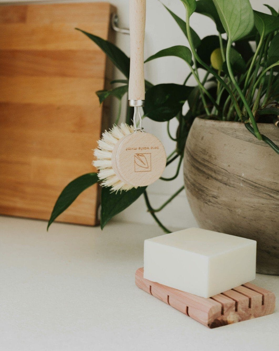Solid Dish Soap Bar | Bergamot + Lime | 3 Pack Zero Waste MVMT