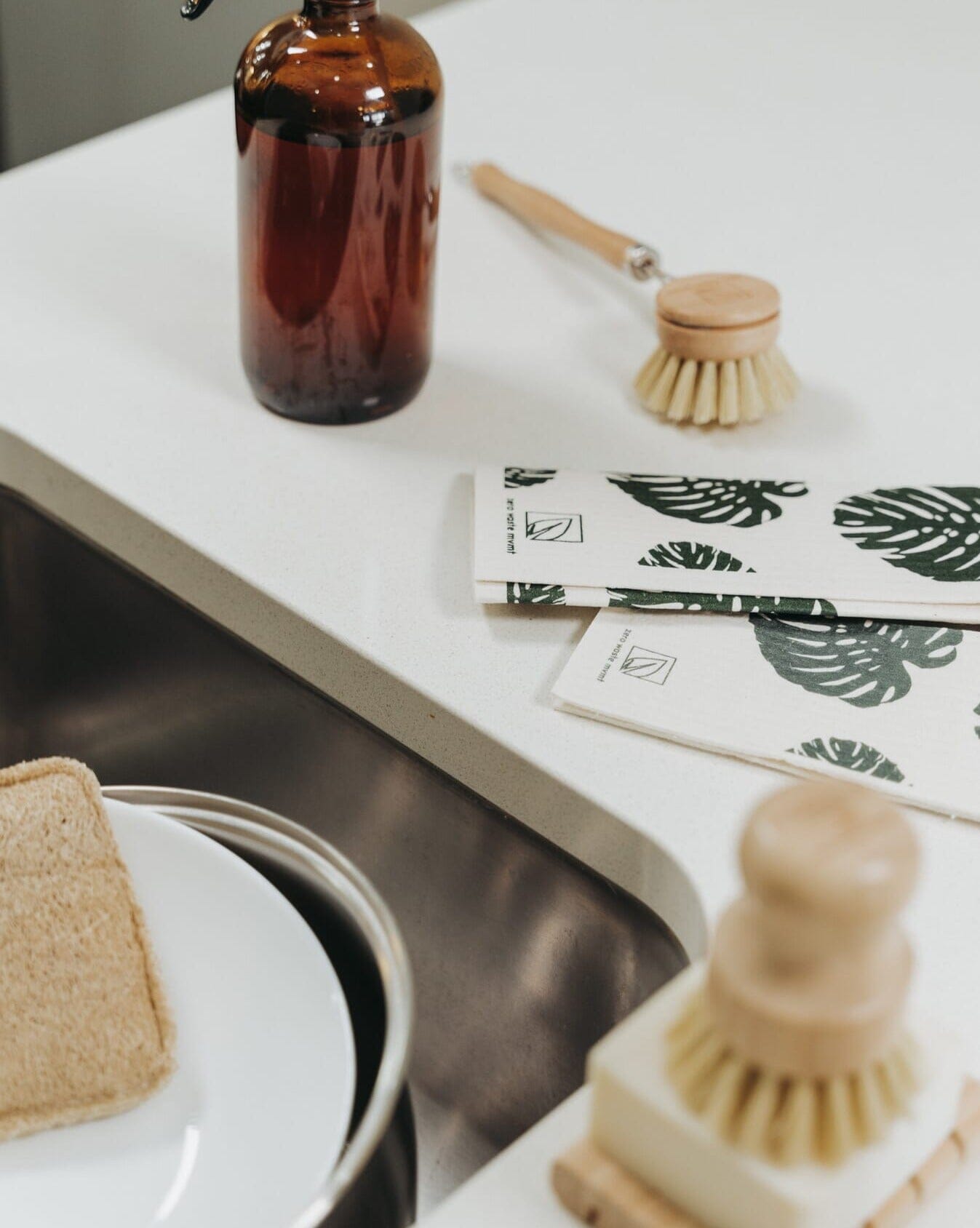 2 Pack Swedish Dishcloth Zero Waste MVMT