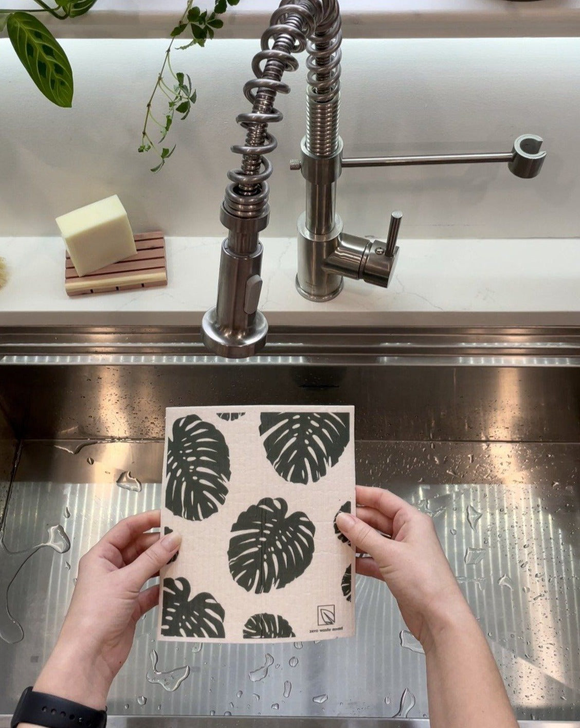 2 Pack Swedish Dishcloth Zero Waste MVMT