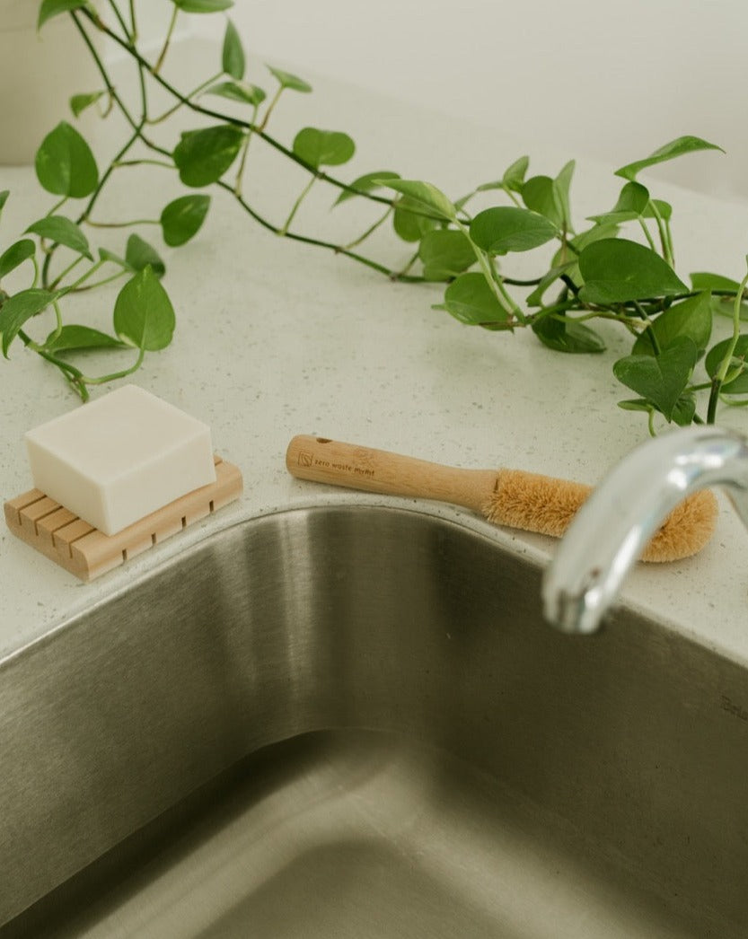 Bamboo Bottle Brush Zero Waste MVMT