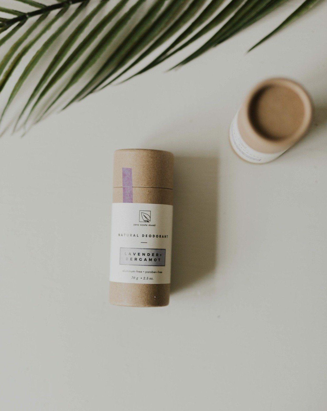 Natural Deodorant Zero Waste MVMT Lavender + Bergamot