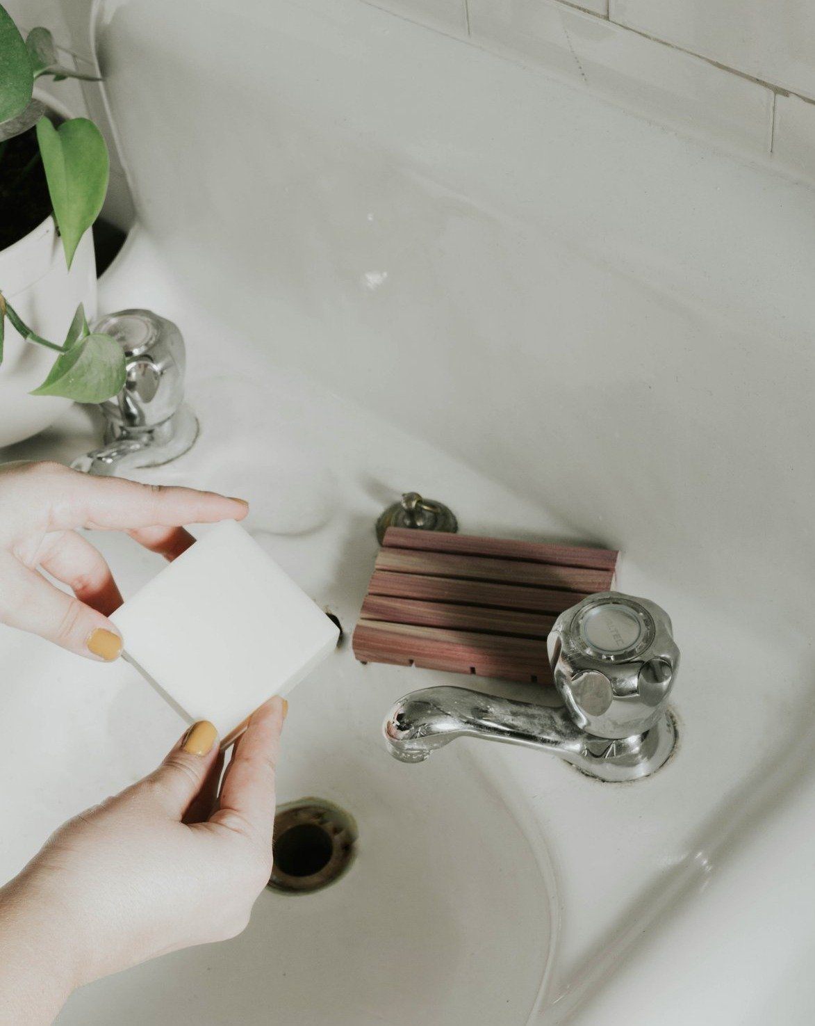 Solid Dish Soap Bar | Unscented Zero Waste MVMT