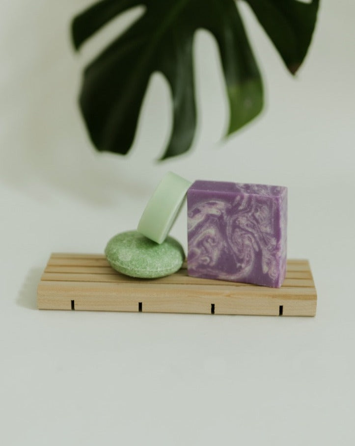 XL Cedar Soap Tray Zero Waste MVMT
