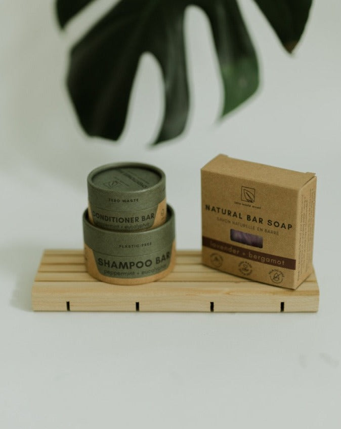 XL Cedar Soap Tray Zero Waste MVMT