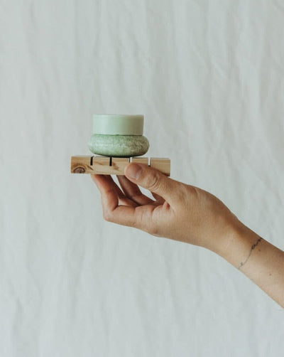 Shampoo Bar | Peppermint + Eucalyptus Shampoo Bar Zero Waste MVMT 