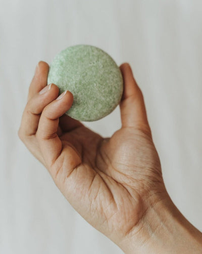Shampoo Bar | Peppermint + Eucalyptus Shampoo Bar Zero Waste MVMT 