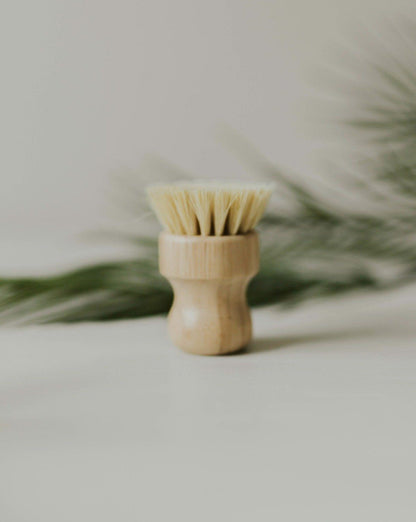 Bamboo Pot Brush Zero Waste MVMT 