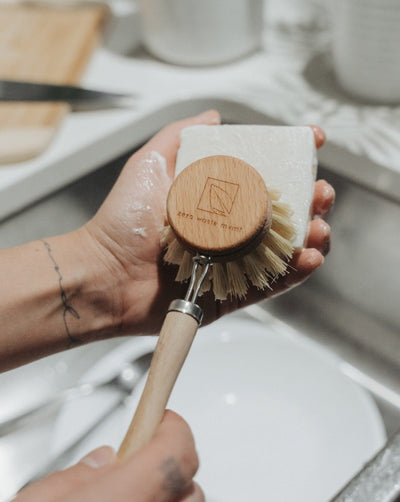 Solid Dish Soap Bar | Bergamot + Lime Zero Waste MVMT 